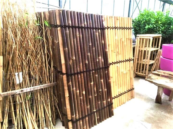 Dark bamboo panel