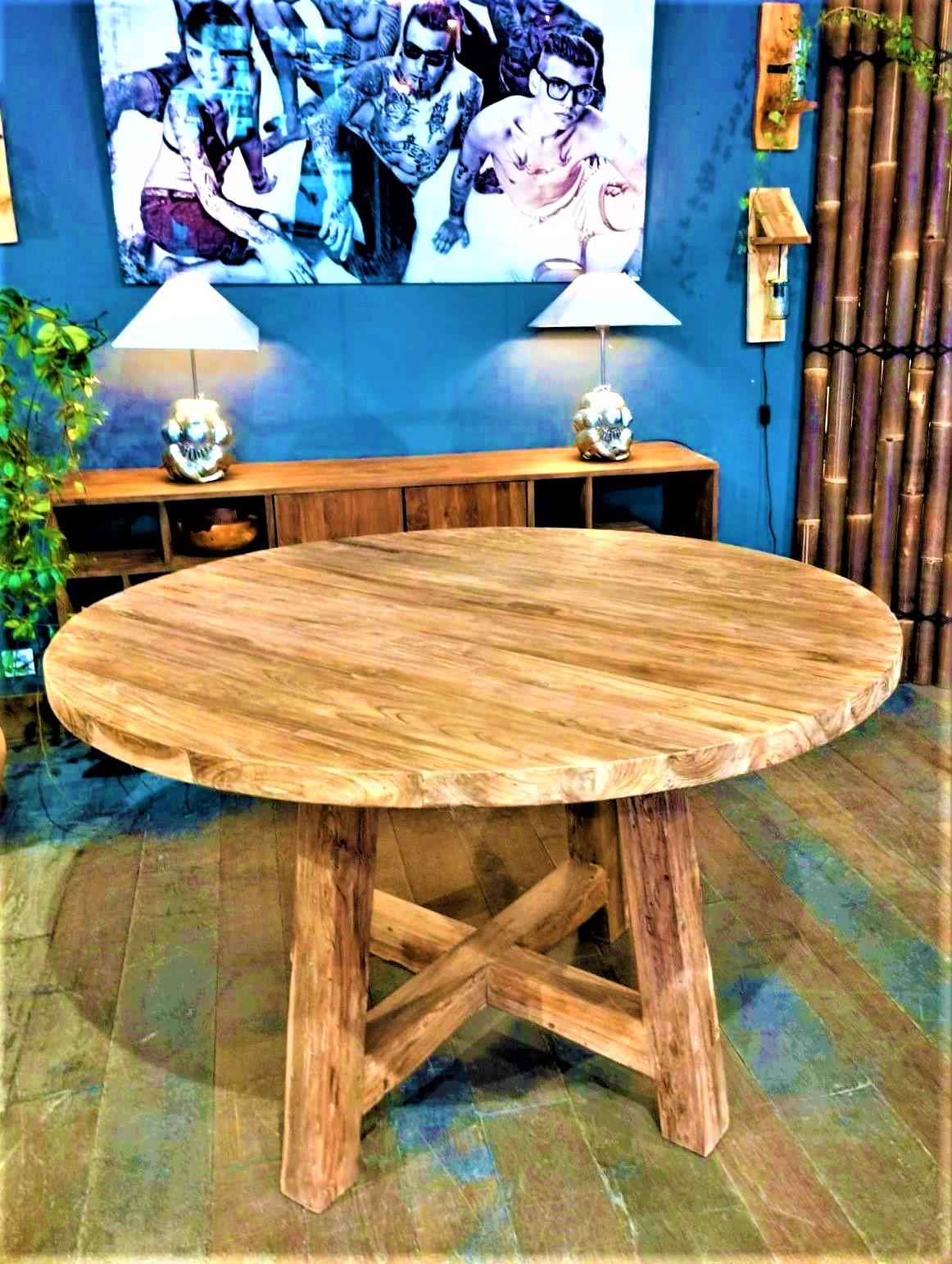 Teak Andreas table 130