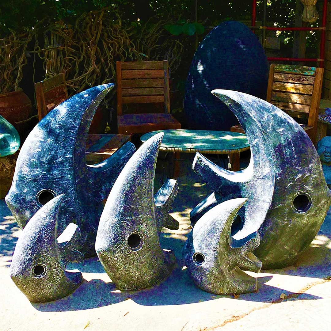 SCULPTURE FISH POISSON