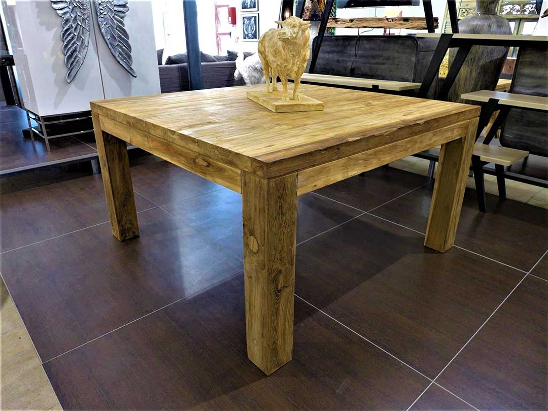 Table Teak square